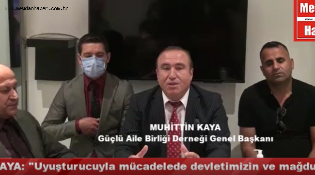 GÜÇLÜ AİLE BİRLİĞİ, GENÇLERİ UYUŞTURUCU BATAKLIĞINDAN KURTARMAK İÇİN MÜCADELE EDECEK
