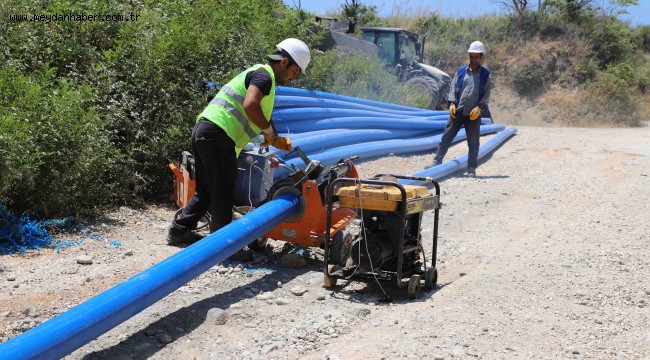 GÜNEYSÖĞÜT'ÜN İÇME SUYU ŞEBEKESİ İYİLEŞTİRİLİYOR