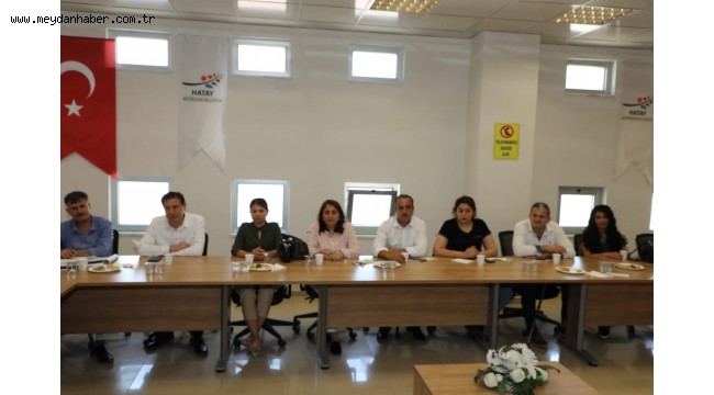 HBB VE HATSU YÖNETİCİLERİ MİLLET İTTİFAKI YÖNETİCİLERİ İLE BİR ARADA
