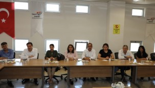 HBB VE HATSU YÖNETİCİLERİ MİLLET İTTİFAKI YÖNETİCİLERİ İLE BİR ARADA