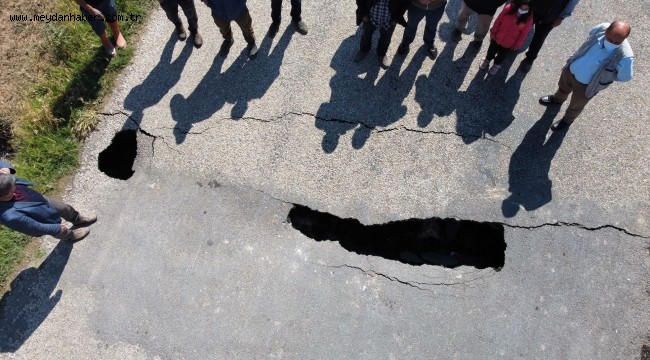 Afyonkarahisar'daki dev yarıklar mercek altında