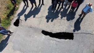 Afyonkarahisar'daki dev yarıklar mercek altında