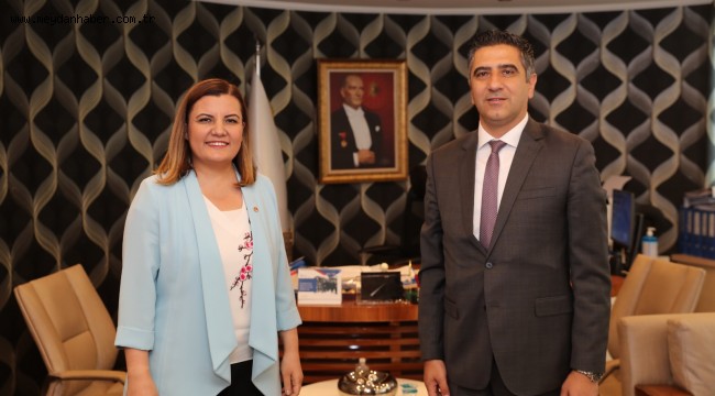 Hürriyet, Menderes Belediye Başkanı Kayalar'ı ağırladı