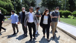 Hürriyet Yahyakaptan'da yenileme çalışmalarını inceledi