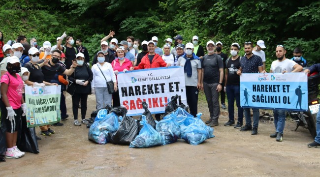 İzmit Belediyesinden her adımda daha temiz çevre etkinliği 