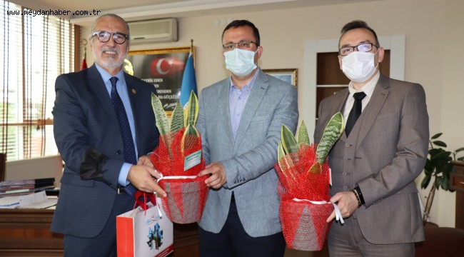 İzmit Belediyesinden Orman İşletme Müdürlüğü'ne kutlama