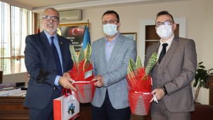 İzmit Belediyesinden Orman İşletme Müdürlüğü'ne kutlama