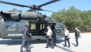 JANDARMA'DAN HELİKOPTER VE DRONE İLE HAVADAN TRAFİK DENETİMİ