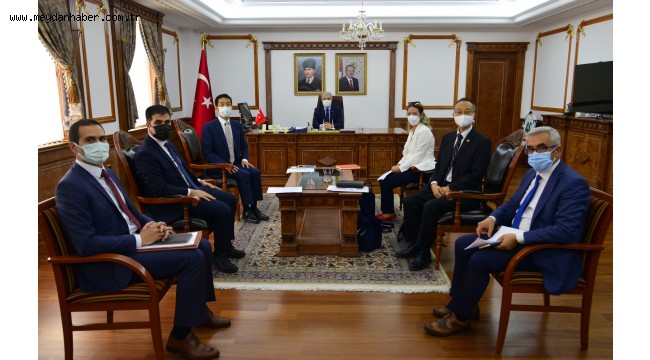 JICA Heyetinden Valimize Ziyaret