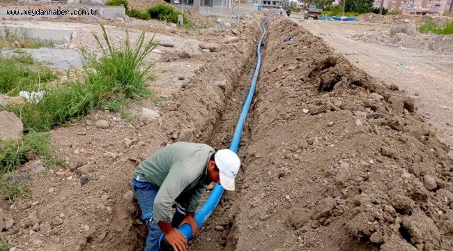 KARAĞAÇ(KONARLI) MAHALLESİ'NE YENİ ŞEBEKE
