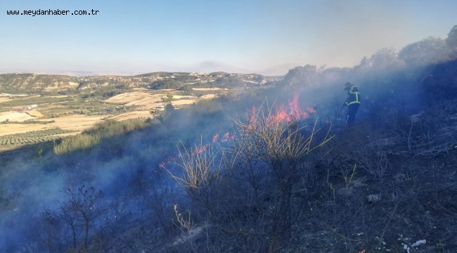 KARBEYAZ MAHALLESİ'NDE ÇIKAN YANGIN HBB İTFAİYE EKİPLERİ TARAFINDAN SÖNDÜRÜLDÜ