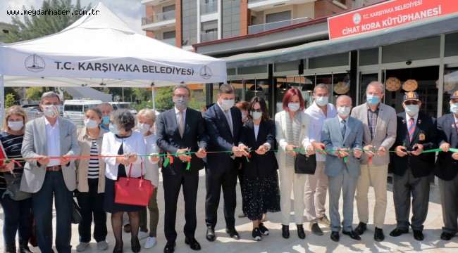 Karşıyaka'ya Cihat Kora Kütüphanesi