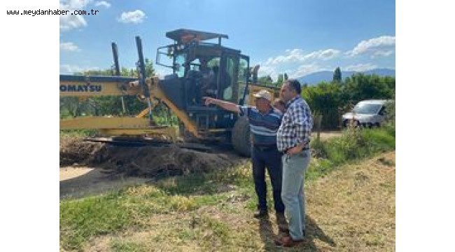 KIZIKLI'YA HİZMETLER DEVAM EDİYOR