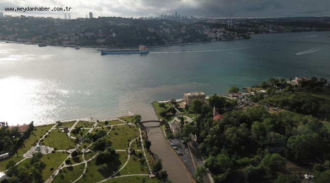 Küçüksu Deresi'nden boğaza çamur aktı