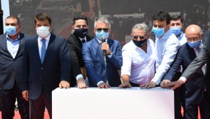 NATURALYA İBRAHİM ŞAHİN ORTAOKULU'NUN TEMELİ ATILDI