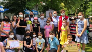 ÖĞRENCİLER ÇİZDİĞİ KARİKATÜRLERLE SU İSRAFINA DİKKAT ÇEKTİ