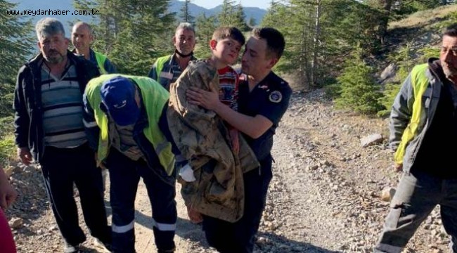 Ormanlık alanda oyun oynarken kaybolan çocuklar bulundu