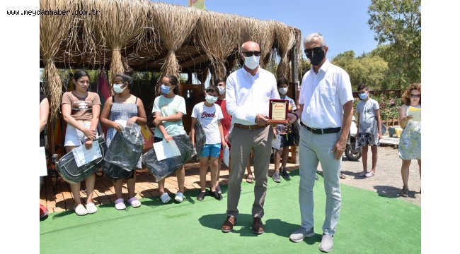 ORTAOKUL ÖĞRENCİLERİNE DENİZ SPORLARI EĞİTİMİ VERİLDİ