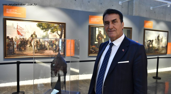 Osman Gazi'nin Miğferi Fetih Müzesi'nde