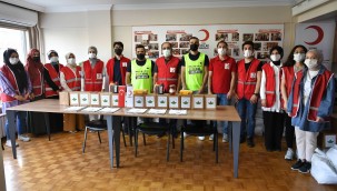 Osmangazi ve Kızılay'dan Kapı Kapı Hizmet