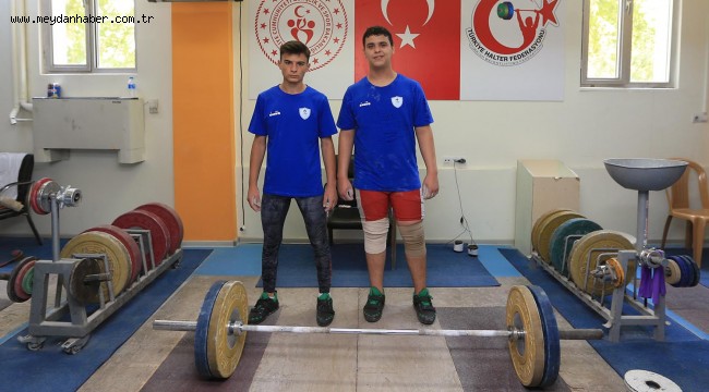 PAMUKKALELİ HALTERCİLER TÜRKİYE ŞAMPİYONASI'NA HAZIR