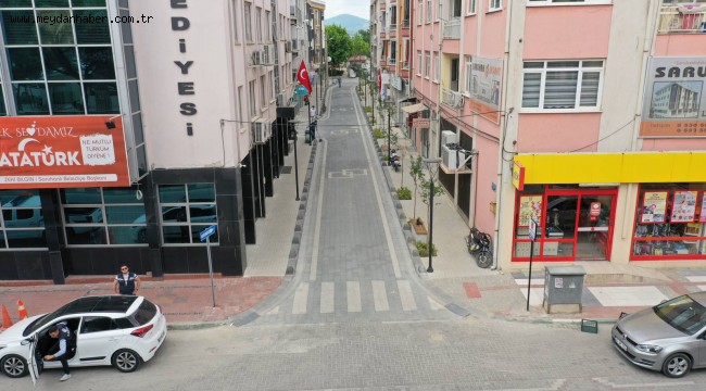 Saruhanlı Belediyesinden Şehir Merkezi'nde Yeni Yatırımlar