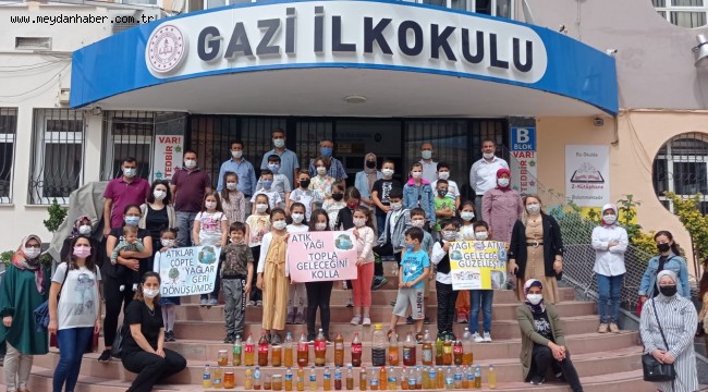 ŞEHZADELER ÇEVRECİ ÖĞRENCİLERİN PROJESİNE DESTEK VERDİ