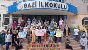 ŞEHZADELER ÇEVRECİ ÖĞRENCİLERİN PROJESİNE DESTEK VERDİ