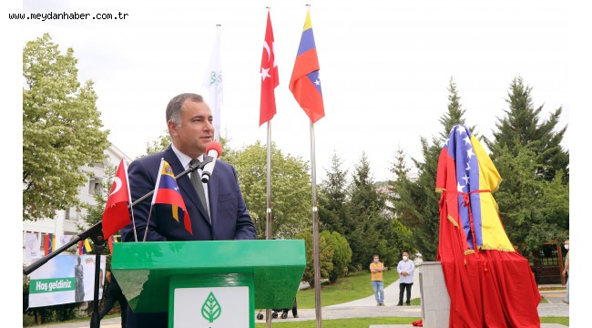 SİMON BOLİVAR PARKI YENİLENDİ