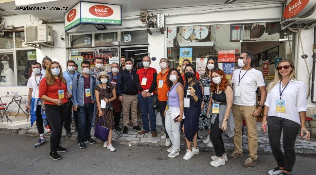 Sosyal medya fenomenleri Buca'da tarih turunda