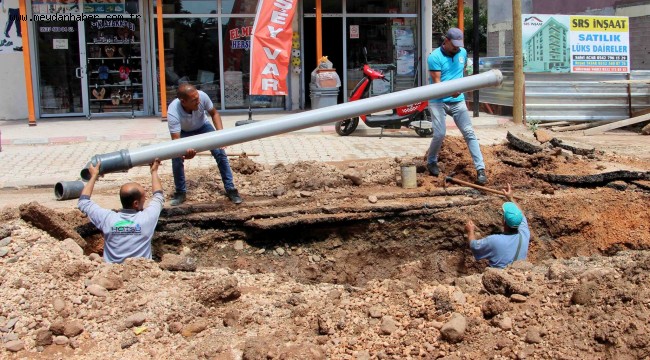 SU KAYBINA SEBEP OLAN ARIZALAR ONARILIYOR
