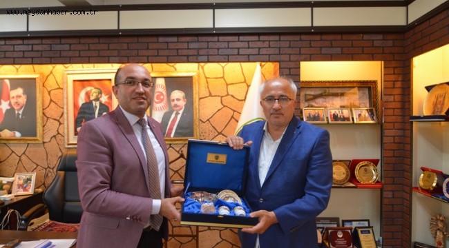 TAVŞANLI BELEDİYE BAŞKANI MUSTAFA GÜLER'DEN BAŞKAN ÇÖL'E ZİYARET