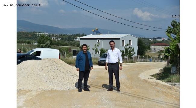 TOKİ 4. ETAP YOL ÇALIŞMASI BAŞLADI