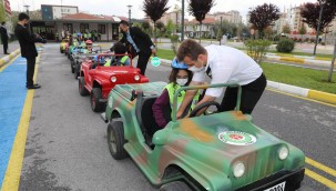 TRAFİK EĞİTİMİ YENİDEN BAŞLADI