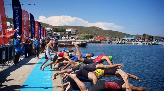 TRİATLON'DA DENİZLİ RÜZGARI DEVAM EDİYOR