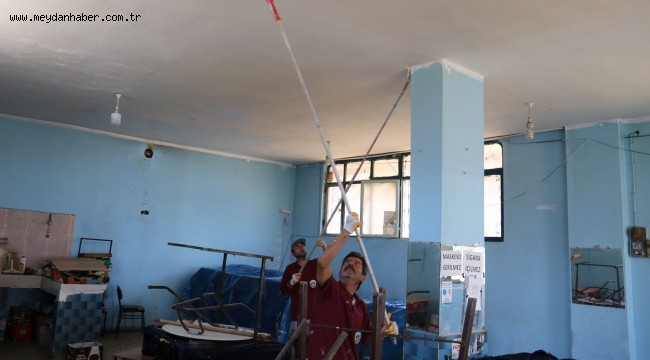 Turgutlu Belediyesi Tamiratlara Devam Ediyor