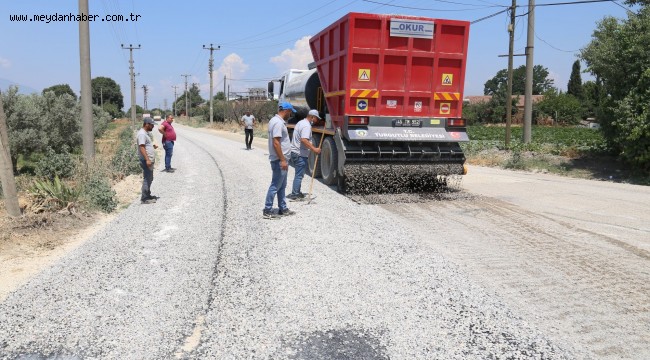 Turgutlu Belediyesinden Asfalt Mesaisi