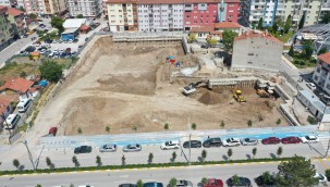 Yer altı otoparkı, bölgedeki park sorununu ortadan kaldıracak Bedesten'de çalışmalar tüm hızıyla devam ediyor