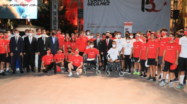 15 TEMMUZ SANCAK KOŞUSU MANİSA'DA BÜYÜK COŞKUYLA YAPILDI