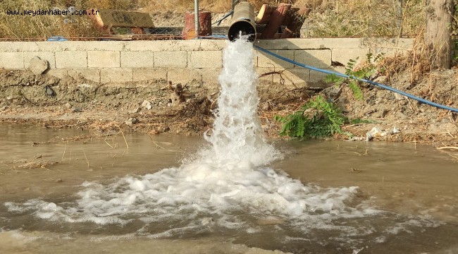 AÇILAN KUYULAR SAMANDAĞ'IN SU SEVİYESİNİ GÜÇLENDİRECEK