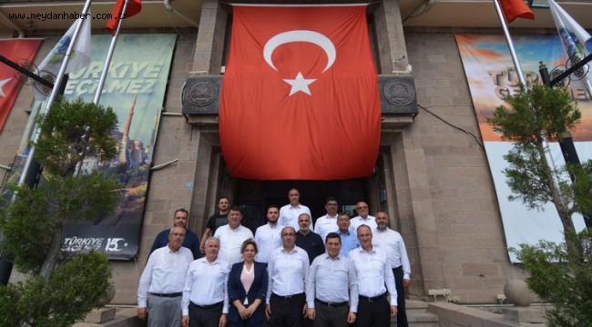 AKDENİZ BELEDİYELER BİRLİĞİ SANDIKLI'DA TOPLANDI