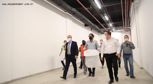 AKTEPE SOSYAL TESİSLERİ'NDE SONA YAKLAŞILDI