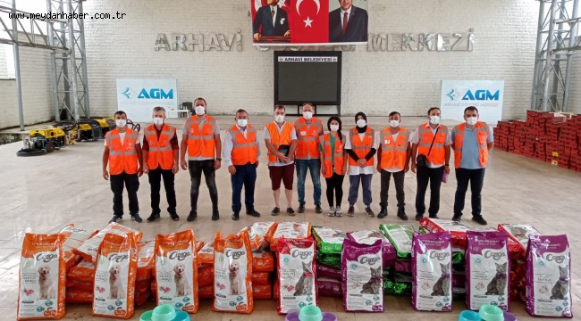 ALTINORDU BELEDİYESİ'NİN GÖNÜL ELİ BU SEFER ARHAVİ'YE UZANDI