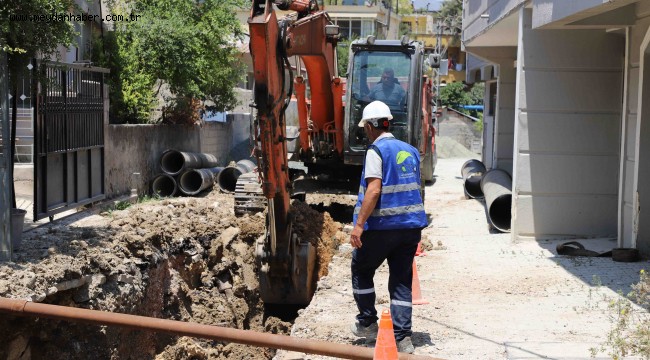 ANTAKYA'DA İÇME SUYU ŞEBEKE ÇALIŞMALARI TAM GAZ