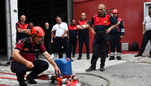 ​​​​​​​ARTVİN BELEDİYESİ İTFAİYE EKİBİNE YANGIN EĞİTİMİ