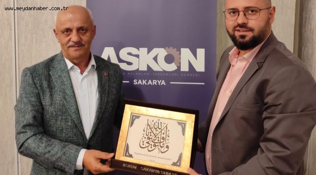 ASKON FERİZLİ OSB'Yİ KONUK ETTİ 'Sakaryalı firmalar tercih edilsin'