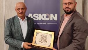 ASKON FERİZLİ OSB'Yİ KONUK ETTİ 'Sakaryalı firmalar tercih edilsin'
