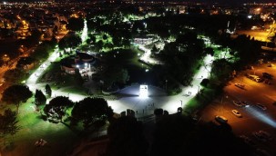 Atamızın silueti şehrimize çok yakıştı 