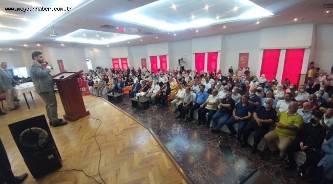 Atatürk'ün torunları bu ülkeyi kurtarmaya geliyor BTP Lideri Hüseyin Baş, Akçaabat ilçe kongresinde konuştu