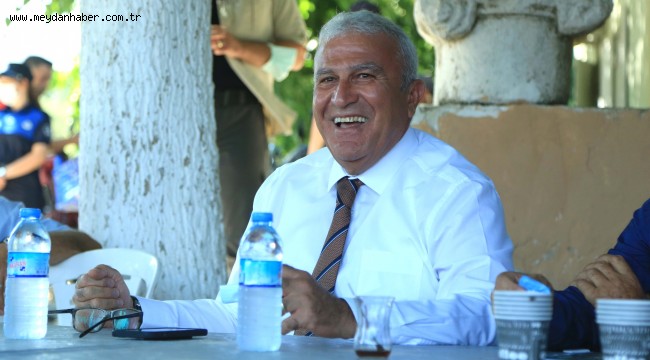 BAŞKAN ATAY ALANLI MAHALLE HALKIYLA BULUŞTU